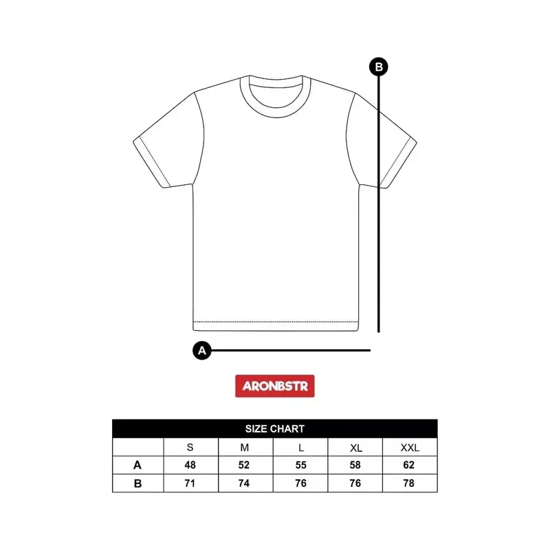 ARON - AARON - ARON BERG - Tshirt / Kaos Aron Lengan Pendek ARONBERG OVERSIZE (BOXEN) - ARON 4