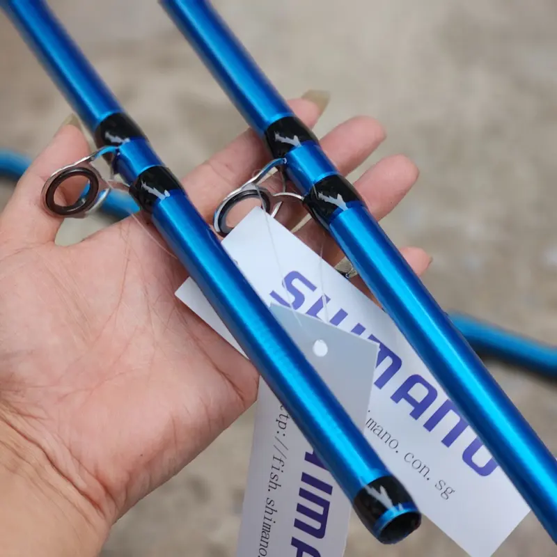Cần 2 khúc Lance Huyền Thoại Shimano Cruza  Bản Nâng Cấp Phôi Dầy Hơn - Khoen 3 chân - Đầu Pu Chống Xoắn 4