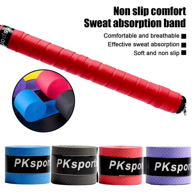 Product Introduction of Breathable Tennis Racket Fishing Rod Wrap Tapes Grip Racket Grip Tapes Belt Non-Slip Badminton S0R6 20