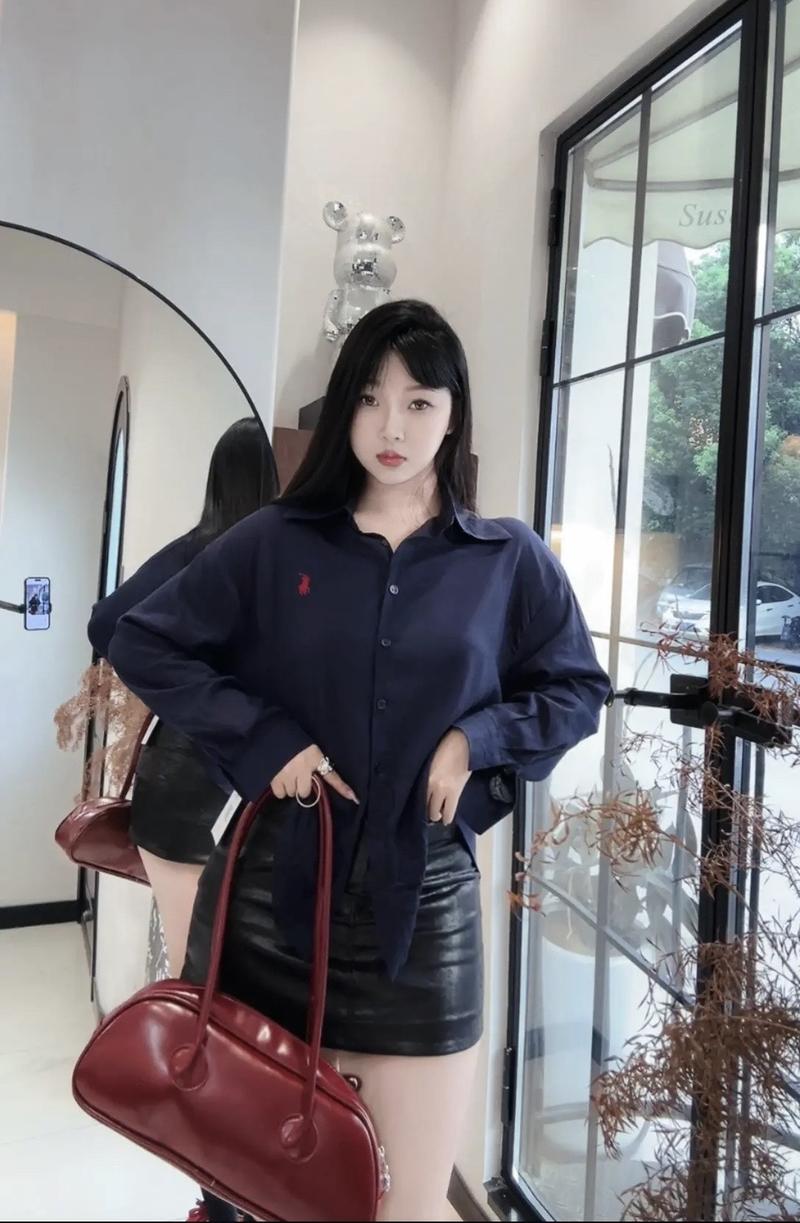 Product Introduction of Áo sơ mi nữ thiết kế kiểu dài tay thêu hình ngựa TOYOUstyle - áo sơ mi form rộng women top 16