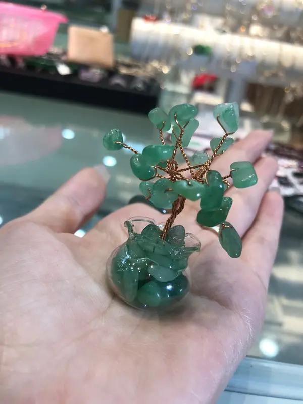 QMJ STORE - Q133 CÂY TÀI LỘC ĐÁ THẠCH ANH TỰ NHIÊN 4