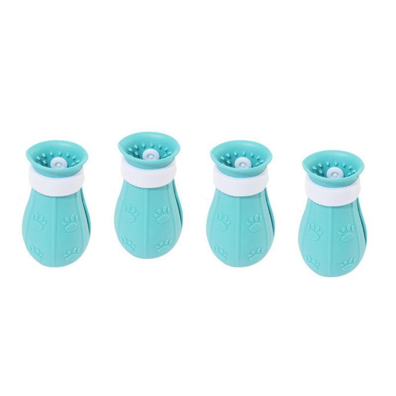Product Introduction of 4pcs Anti Scratch Dog Shoes For Dog Pet Shoes For Dog Cat Shoes Dog Rain Shoes Pet Supplies 15