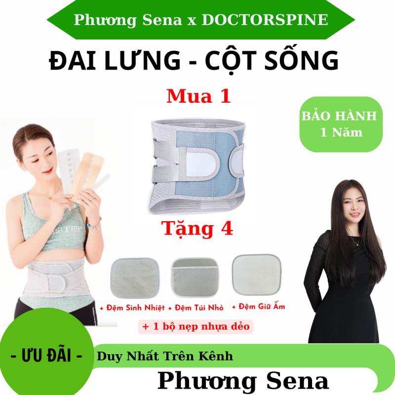 < Phương Sena > Đai lưng Star Doctorspine - Đai lưng cột sống cải thiện thoái hóa,thoát vị