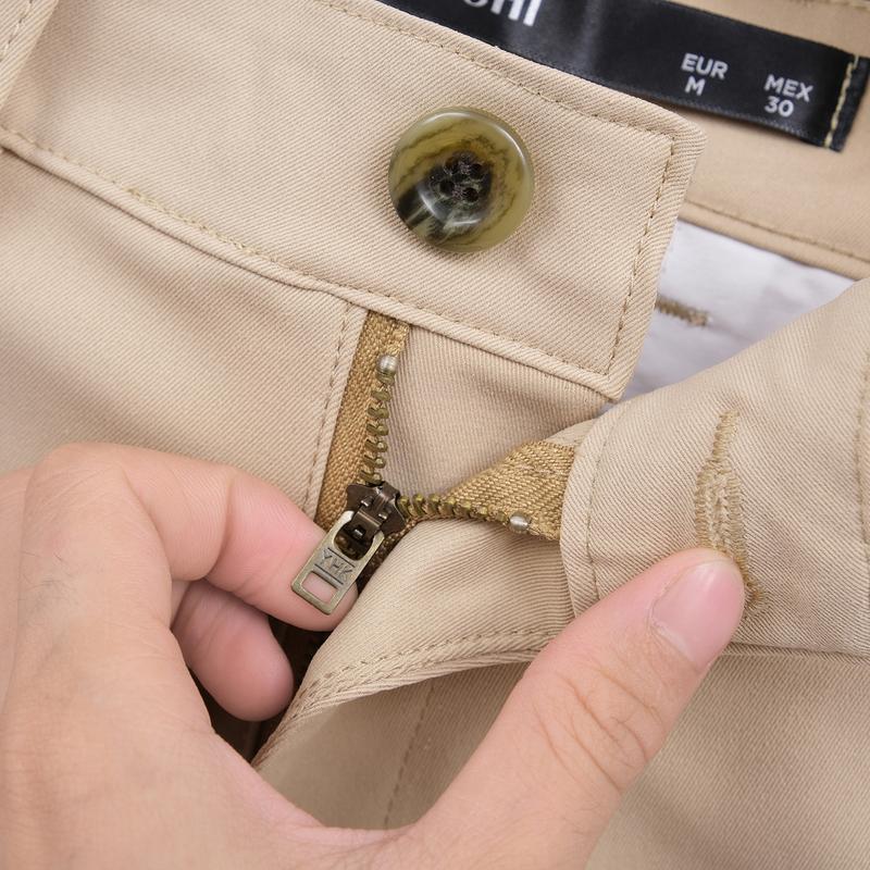 Quần short-Đùi Nam MRCHI form trên gối 2 Túi Trước và Túi Sau Vải Kaki Co Giản Cao Cấp trẻ Trung Năng Động Menswear Có Túi 7