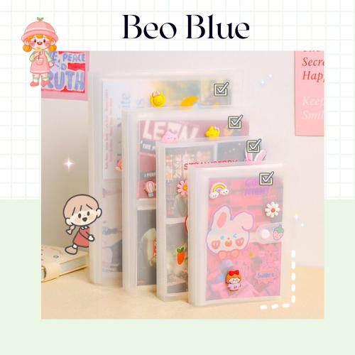 Cuốn Album Ảnh Chất Liệu PP Mờ Kích Thước 3inch 6inch 84 khe thẻ Decor Decor Phòng album đựng