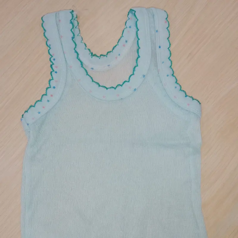 (ISI 6 PCS) SINGLET KIKI ANAK / SINGLET ANAK MURAH / KAOS DALEM MURAH / KAOS DALAM ANAK TUTUL Fashion 1