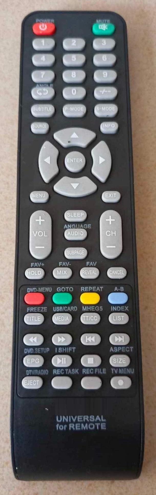 Product Introduction of goodlight-plus Universal Remote Control for Astron/Pensonic/Ganzklar Smart LED TV Remote the Same Shape 15