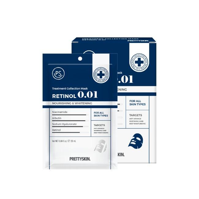 [Deal 2/9] Mặt nạ Retinol – 0,01 Prettyskin hộp 10 miếng (Date 9/2026)
