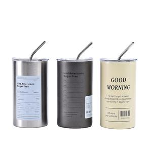 Cawan Kopi Americano Ais Vakum, Reka Bentuk Kreatif, Bahan Keluli Tahan Karat, Mudah Alih, Cawan straw Latte, Kapasiti Besar, Cawan Kereta Api Diikat, Sesuai untuk Perjalanan Kitchenware