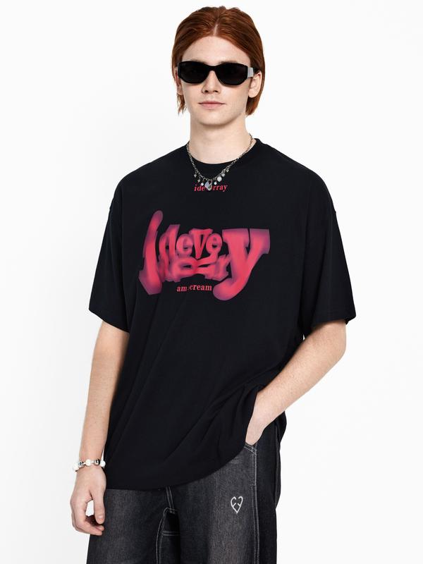 [TẶNG TÚI GIẤY-KHÔNG HỘP] Áo thun unisex cao cấp chính hãng IDEVERRAY [HEARTBEAT - Rung động] Signature XÁM ĐEN, ĐỔI MÀU HÌNH IN form oversize chất liệu cotton 200gsm Menswear