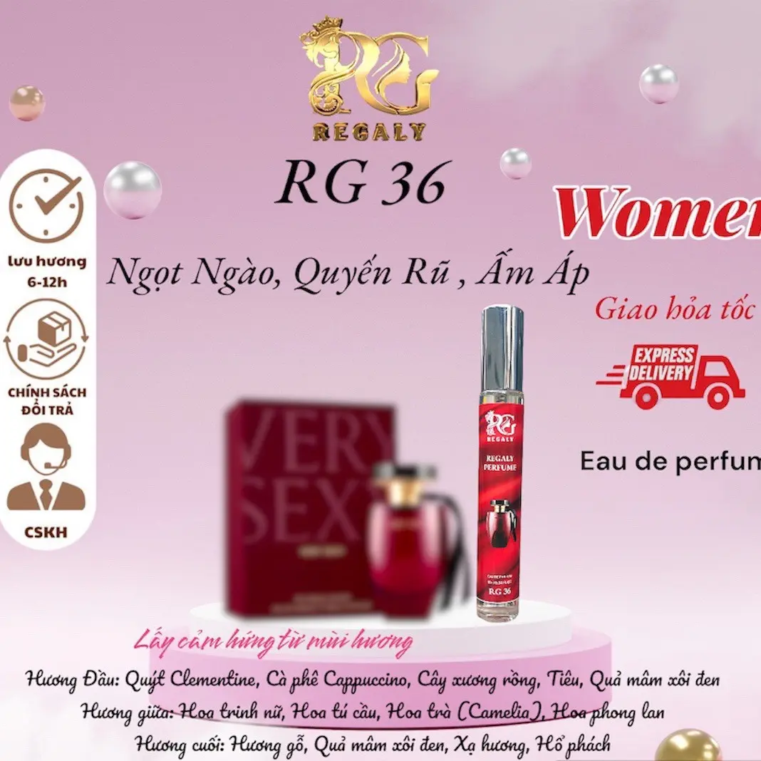 Nước hoa Nữ RG 36 Victorrriii 10ml