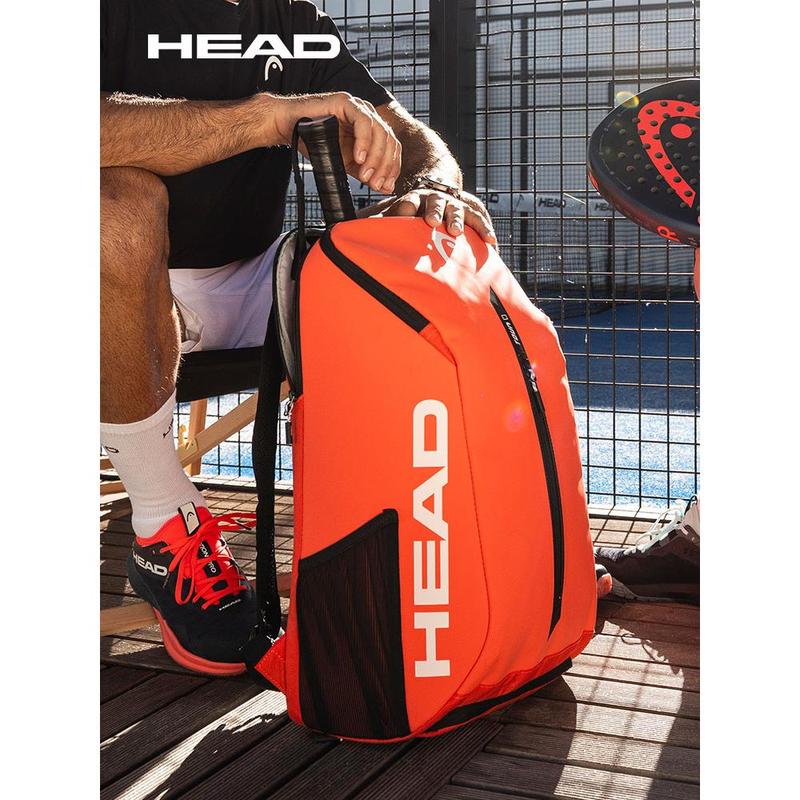 HEAD TOUR Series 1-2 Pack Backpack Tennis Racquet Bag Tournament Sports ...
