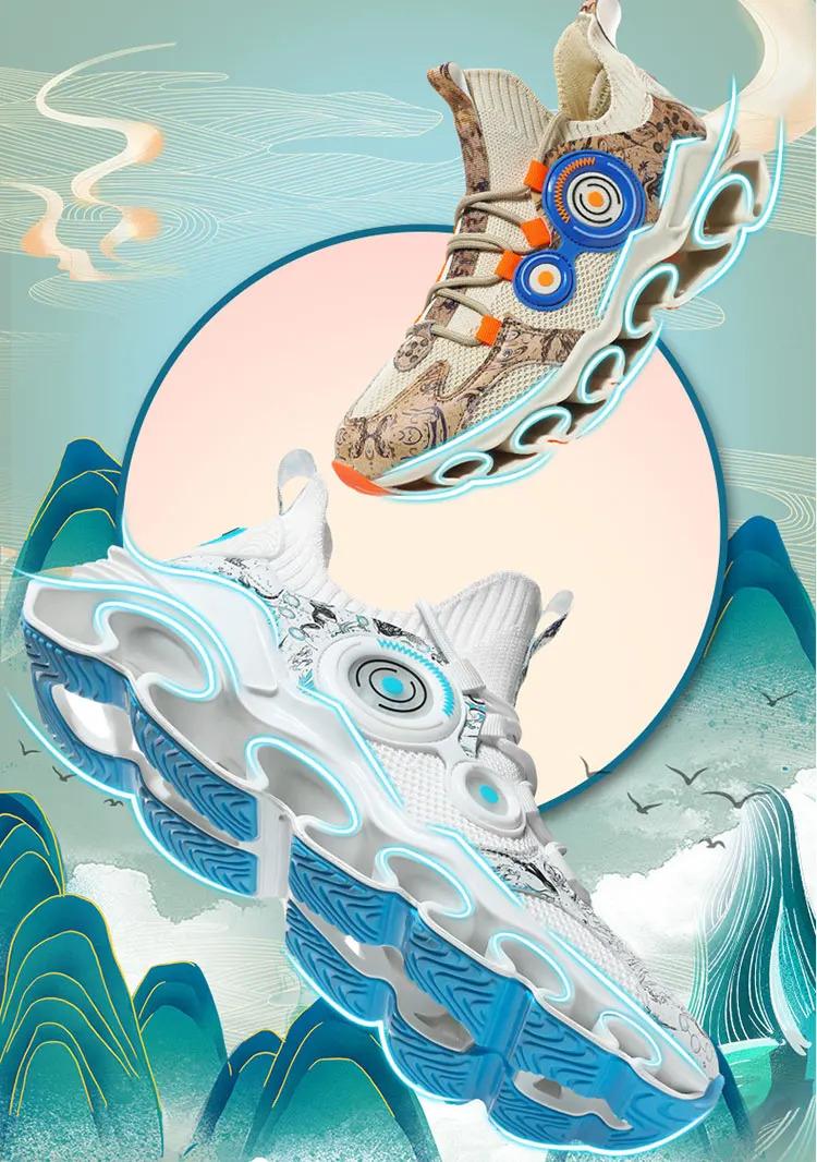 Custom Men Sneakers 2023 New manufacturer Mesh Casual Shoes Men Lightweight Comfortable Breathable Walking Sneakers Zapatillas Training Runner_voghion.com