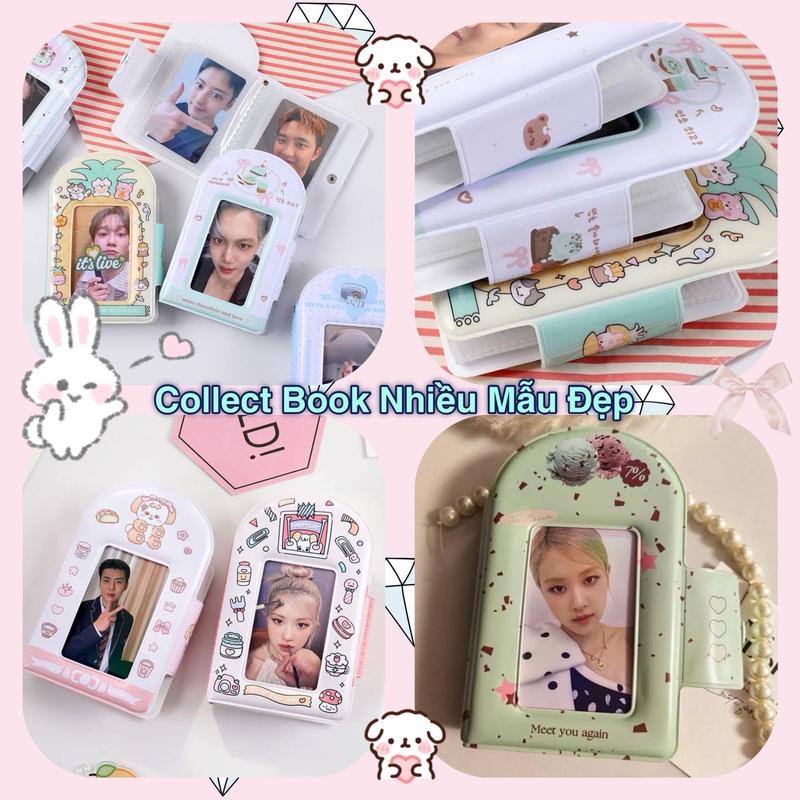 (Sheet PP) Collect Book / Album Ảnh NHIỀU MẪU Đựng card, bảo vệ ảnh pola, photocard, thẻ bài, anime