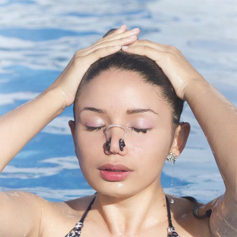 Product Introduction of Silicone swimming nose clip, earplugs, set, swimming earplugs, silicone soft 3