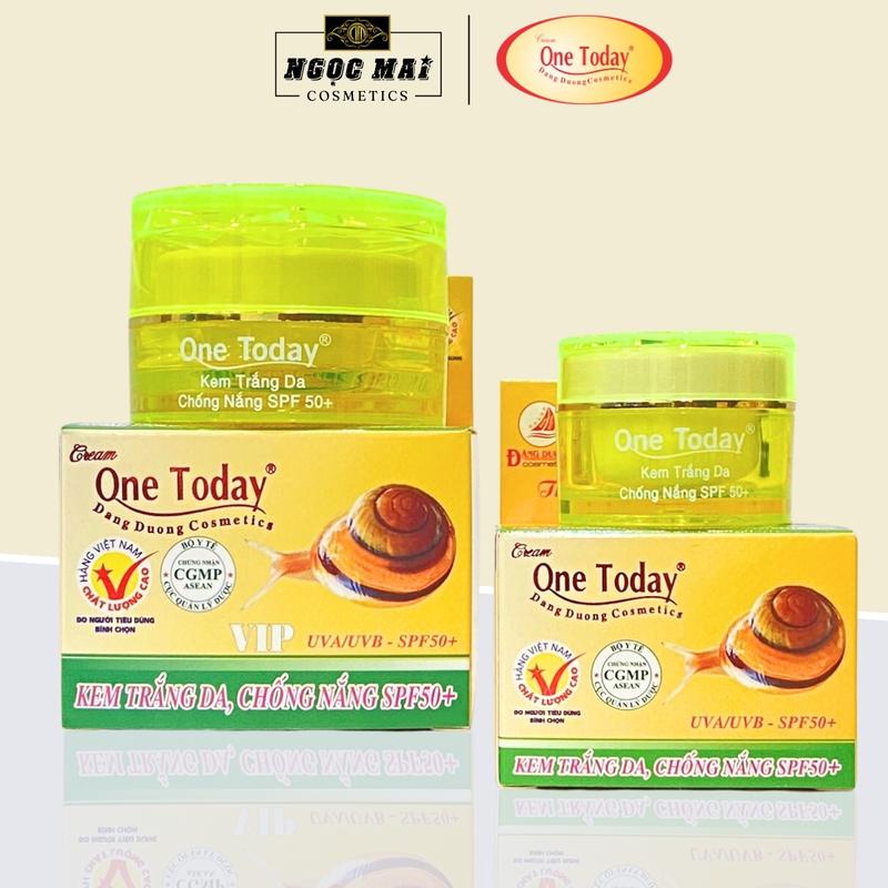 Mỹ Phẩm Đăng Dương - Kem Dưỡng Trắng Chống Nắng Tinh Chất Ốc Sên One Today 8g - 15g
