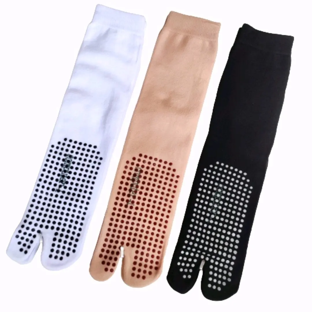 kaos kaki Jempol Polos anti slip bahan nylon lembut