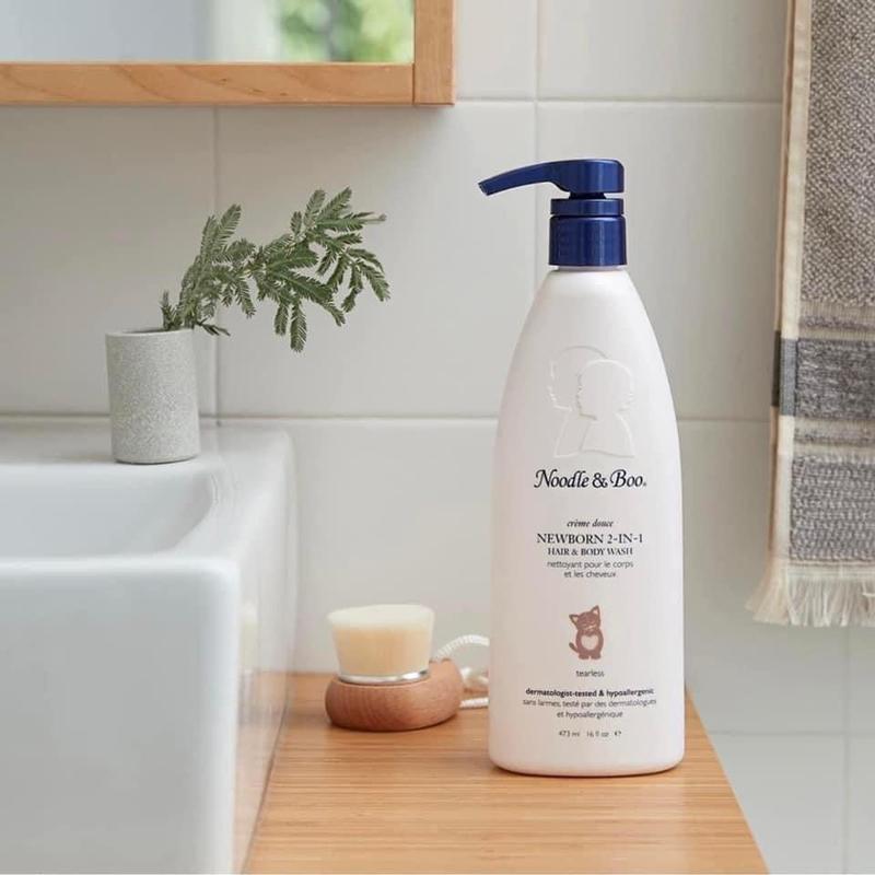  Sữa tắm gội 2in1 Noodle & Boo Hương Creme Douce hàng Mỹ Cho Bé 