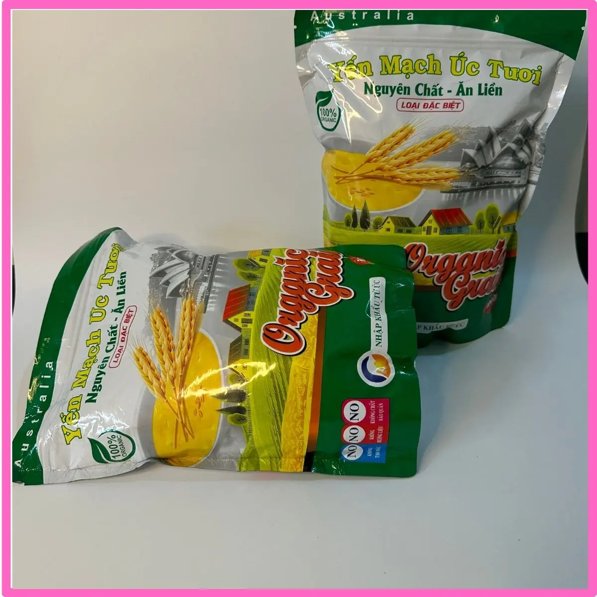 2Kg Hạt Ngũ Cốc Yến mạch Úc tươi chính hãng - Hàng loại 1 (loại Cán vỡ ăn liền) HSD 2026- Ngũ cốc dinh dưỡng