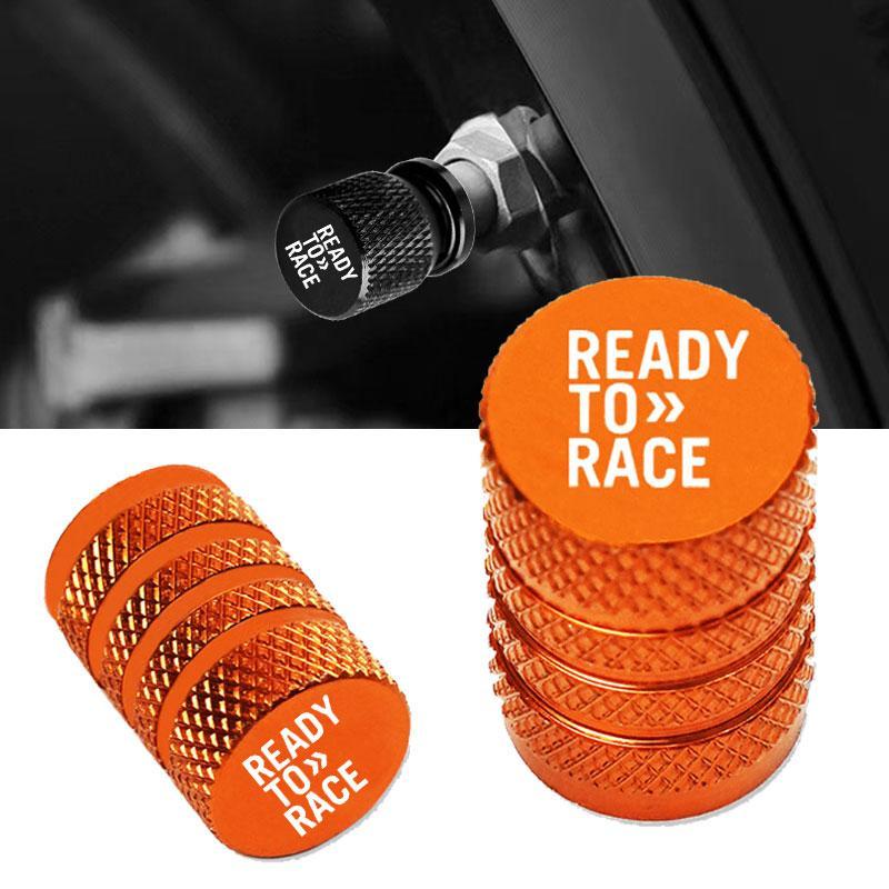 Motorcycle Tire Valve Cap, CNC Aluminum Alloy Tire Valve Stem Cover, Wheel Tyre Cover for KTM Ready To Race Adventure 2