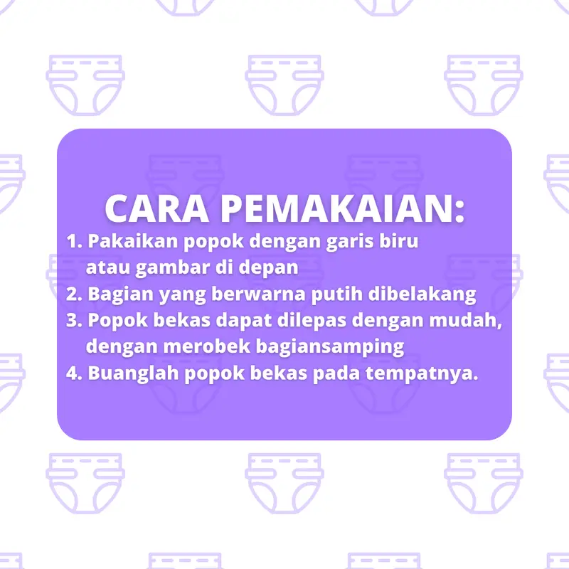 [Juragan Popok] [50 PCS] BABY DIAPERS/PEMPERS HANUKA PANTS 1