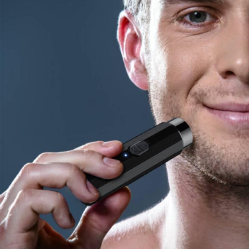 Product Introduction of Portable USB Charging Electric Shaver Mini Single Head Rotary 1 Head Razor Comfort Black 300mAh For Men Brush Facial 21