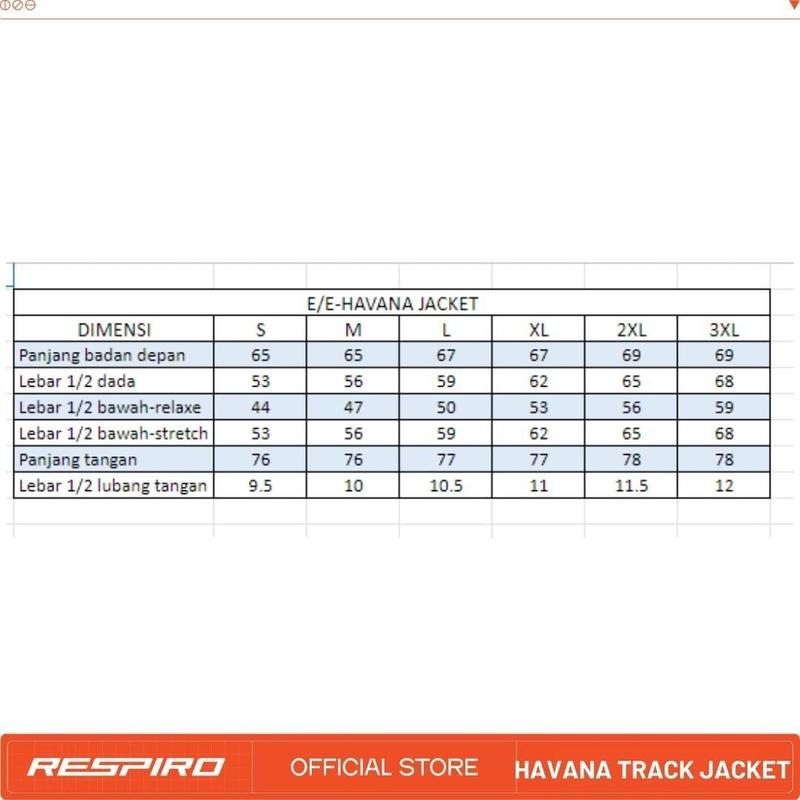 Product Introduction of RESPIRO HAVANA TRACK JACKET 0
