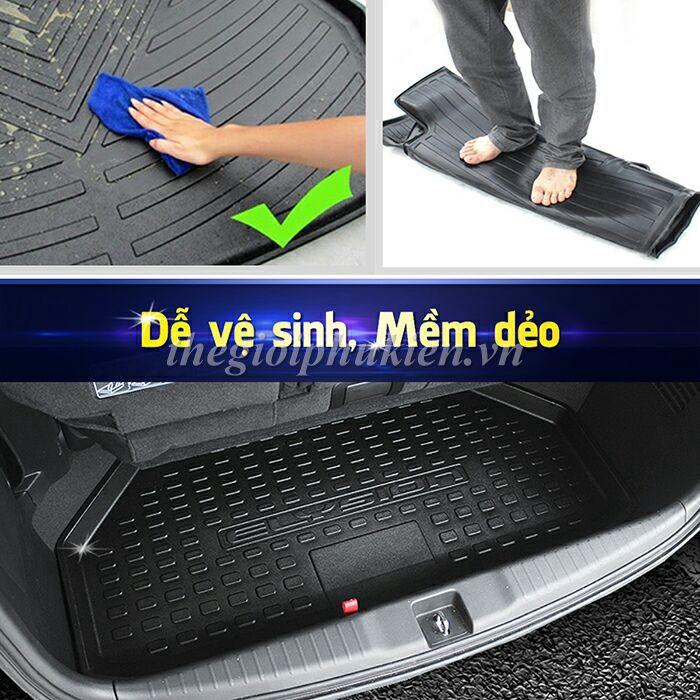 Lót Cốp nhựa dẻo xe Accent 2018 2019 2020 2021 2022 2023 2024 Hàng TPO không mùi, không thấm nước, vừa khít xe Phụ Tùng 6