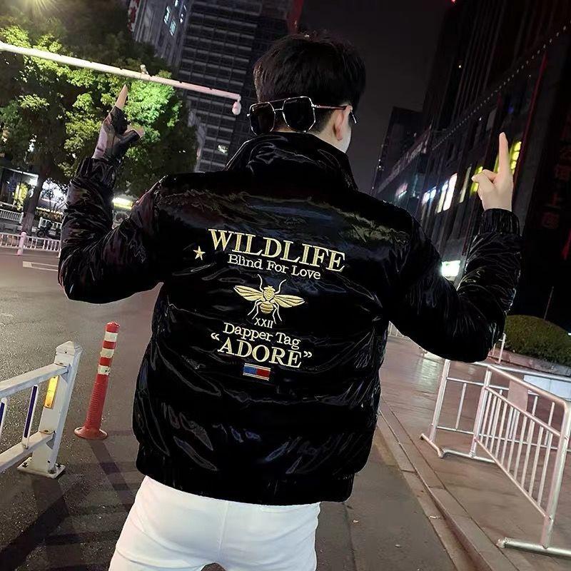 Áo Khoác Lông Vũ, Dành Cho Nam Giới Mùa Đông, Mỏng Vừa Vặn, Thêu Hợp Xu hướng, Đẹp Trai, Dày Và Nhẹ, Thời Trang Hàn Quốc, Thương Hiệu Thời Trang Đẹp Trai