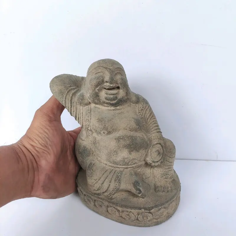 PATUNG HAPPY BUDHA - PATUNG BUDHA TERTAWA - BETON Patung 1