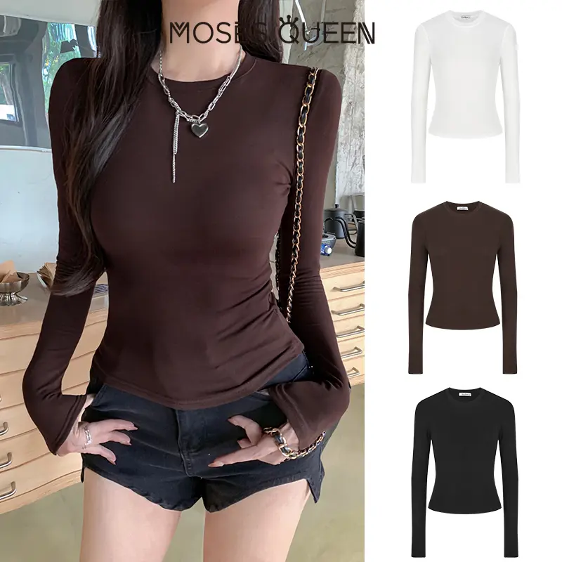 Áo Thun Dài Tay Dáng Rộng Và Thoáng Khí Cho Nữ, Nữ Hoàng Moses, Hàng Mới Về Mùa Hè 2025, Chống Nắng, Áo Thanh Lịch Và Bó Sát, # 62220 # | BigBuy360 - bigbuy360.vn