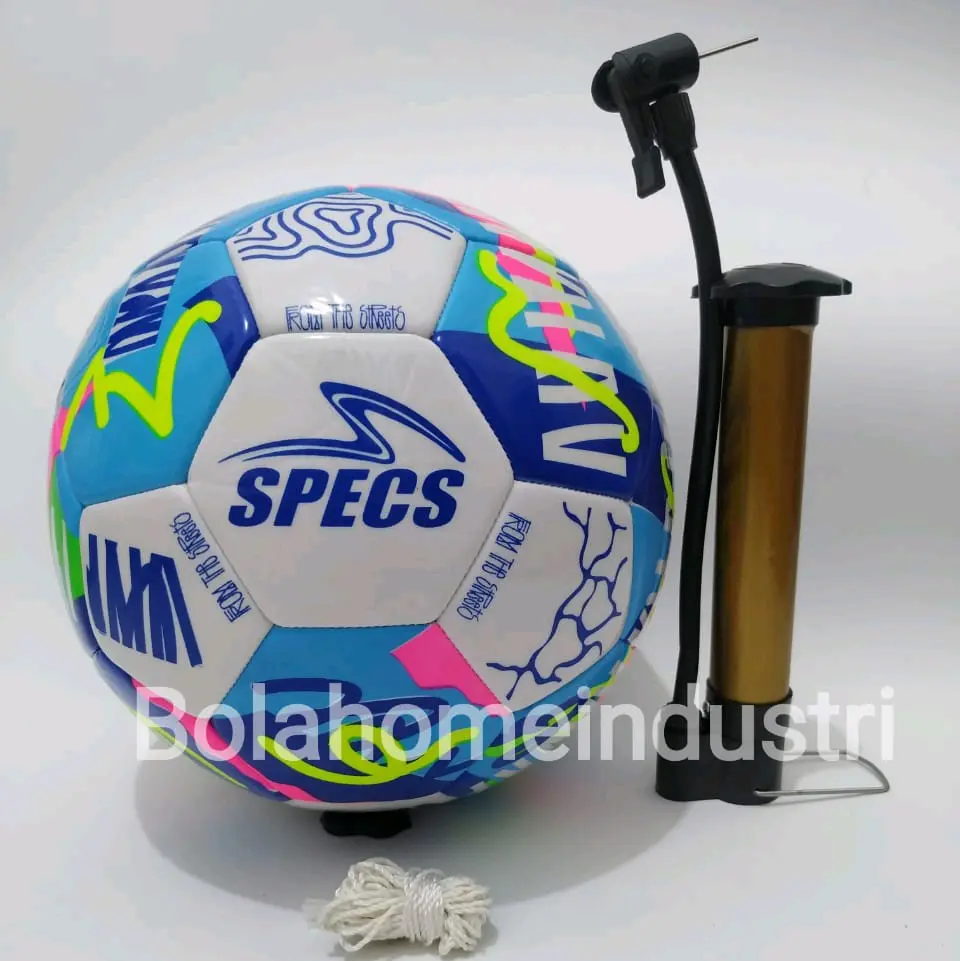Bola Kaki Spec Stereoflow Bola Kaki Size 5 Terlaris Bonus Pompa. Bola Jahit Mesin Empuk. Bola Sepak Murah Ball