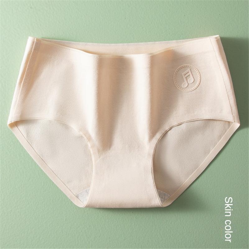 Product Introduction of Womens Underwear Mid-waist Comfortable One-piece Seamless Simple Girl Briefs Skin-friendly And Breathable 22
