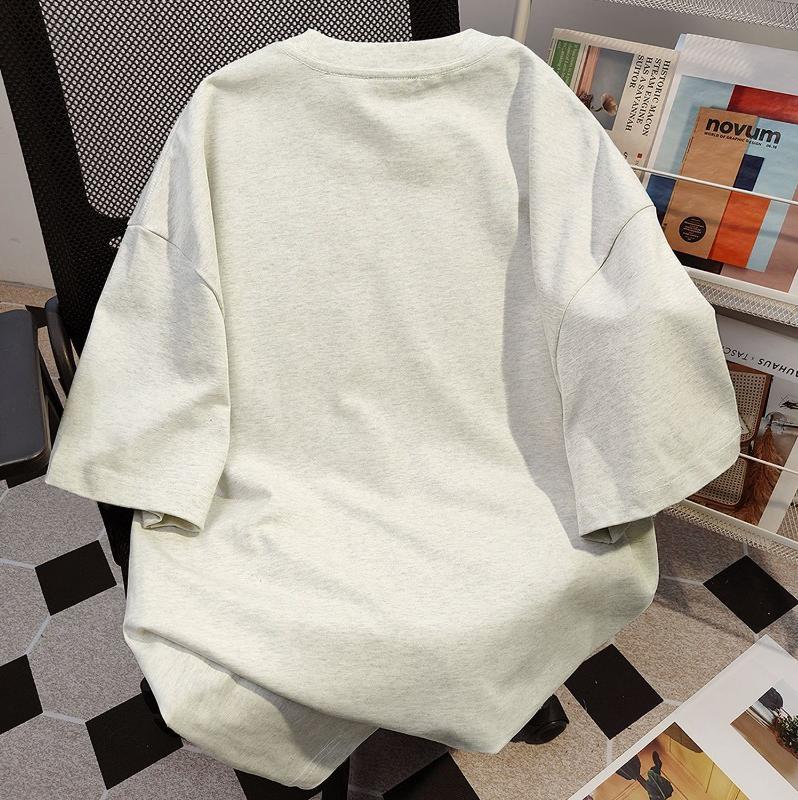 Product Introduction of 100% Cotton Retro Casual  Couple Oversize Top for Women 3