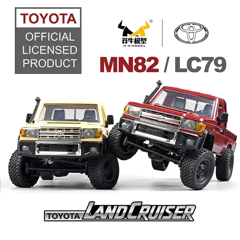 RC Mn82 Lc79, รถ RC รุ่น MN, สเกล 1:12, 2.4G 4WD, รถควบคุมระยะไกลออฟโรด, RTR, เหมาะสำหรับการเล่น, Kereta Kontrol
