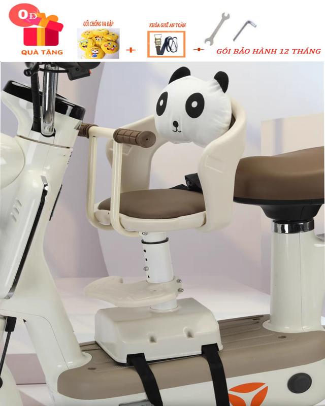 Ghế Ngồi xe máy điện cho bé mã 137, lắp cho các loại xe máy điện, xe đạp điện dùng cho trẻ từ 6 tháng đến 5 tuổi 1