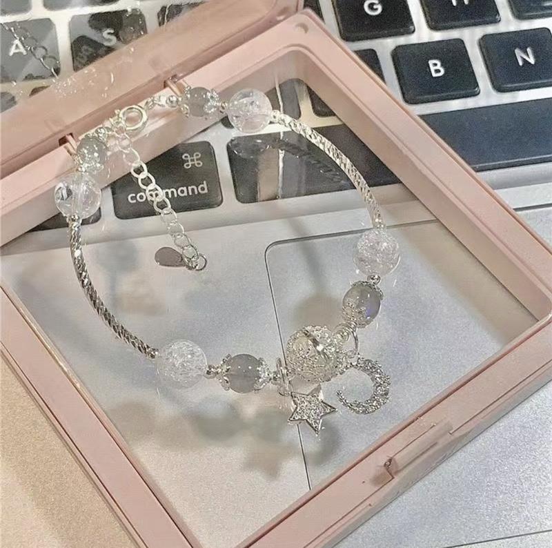 Vòng tay Charm Gems đá xà cừ mix thạch anh tóc tiên full charm lắc tay phong thủy, vòng tay nữ xinh, lắc tay phong thủy năng lượng tích cực, may mắn, phụ kiện trang sức đeo tay nữ, quà tặng sinh nhật bạn gái 1