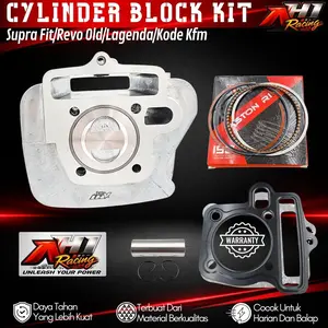 Boring Block Blok Seher Bore Up Supra Fit Old New Revo Lama Legenda Fit S KFM 53 55 Mm AH1 Racing