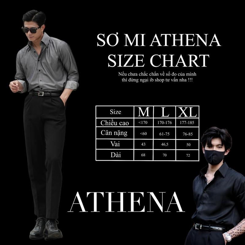 Áo sơ mi denim lụa cổ Button down Athena , ít nhăn , thấm hút tốt , siêu nhẹ , không bạc màu , không rút . Nam Menswear Shirt 8