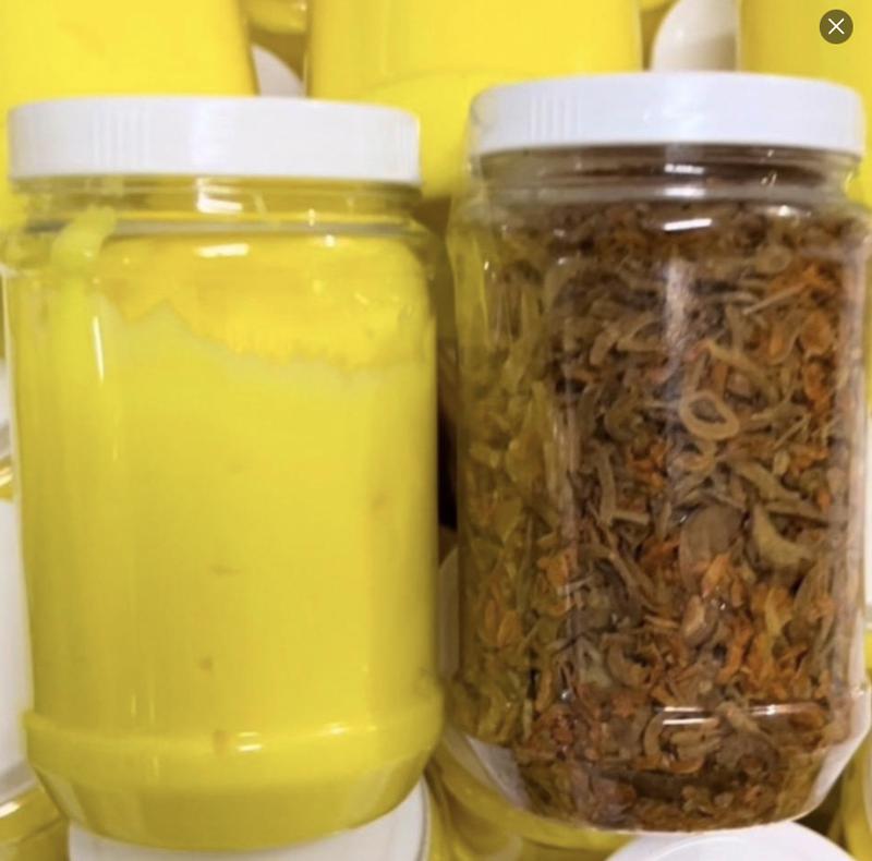 Combo bánh tráng phơi sương + hành phi ruốc + 400g bơ