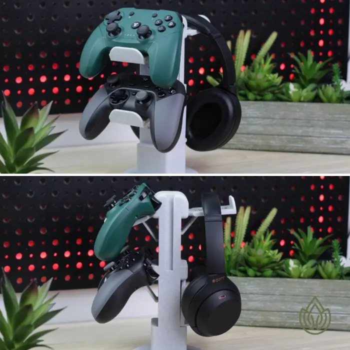 Tower Stand Kontroler Universal Solutive untuk Xbox, Playstation, Gamepad, dan Nintendo Switch Black Blue Controller gamepad  murah Red White 6