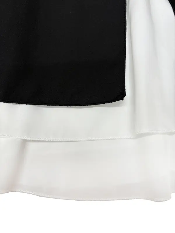 Women's Flounce Sleeve Dress, Elegant Fashion Casual V Neck Dress for Daily Outdoor Wear, Women Dress for Summer 6