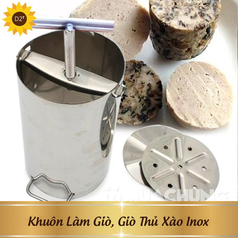 Khuôn Làm Giò, Giò Thủ Xào Inox Loại 1KG Và 2KG