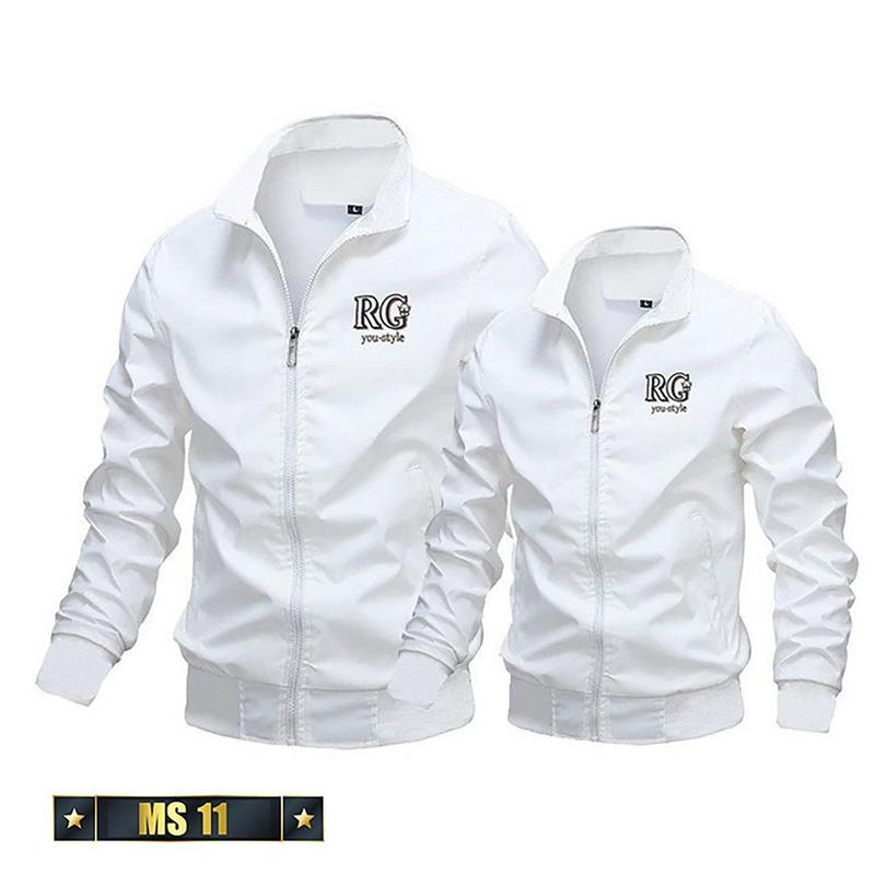 Áo khoác nam nữ Unisex có nón chất liệu dù 2 lớp phong cách thể thao lên form chuẩn và thoải mái Sport Top Menswear Có Cổ Jacket Đồng 3