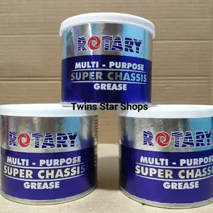 Grease Rotary Stempet Minyak Gemuk Rotari 0.25 kg Multi Purpose Warna Kecoklatan 250g