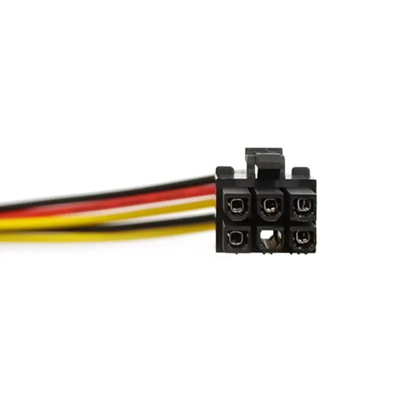 Cáp Bộ Chuyển Đổi Nguồn Thẻ Video PCIE 4 Chân Molex Sang 6 Chân PCI-Express, Chất Lượng Cao, 15Cm / 5.9in, Hàng Mới Về 5