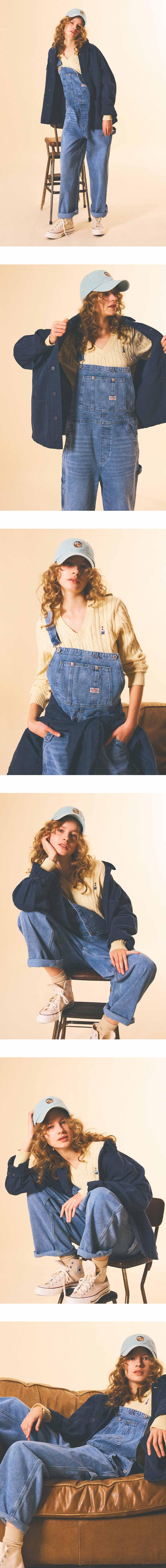 Product Introduction of WHOAU Quần Yếm Denim Overalls(F)_WHTJF2357F 2