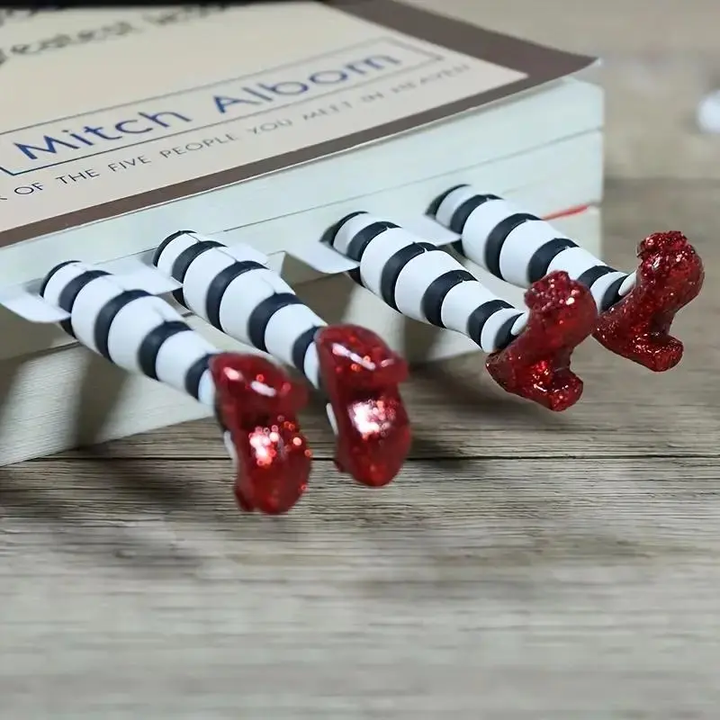 3D High Heel Shaped Bookmark, 1 Count Creative Cute Index Separator, Reading Stationery Supplies for Home School Office Library, Teenage Girl Gifts 0
