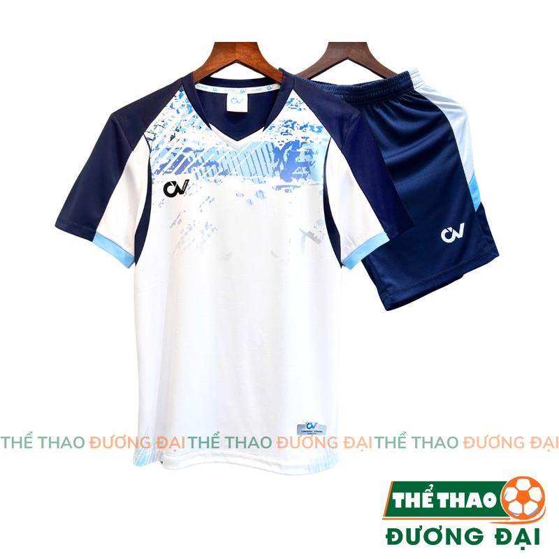  Quần Áo Bóng Đá Không Logo CV C450 Thun Mè Cao Cấp Thoáng Khí Thể Thao Đương Đại 