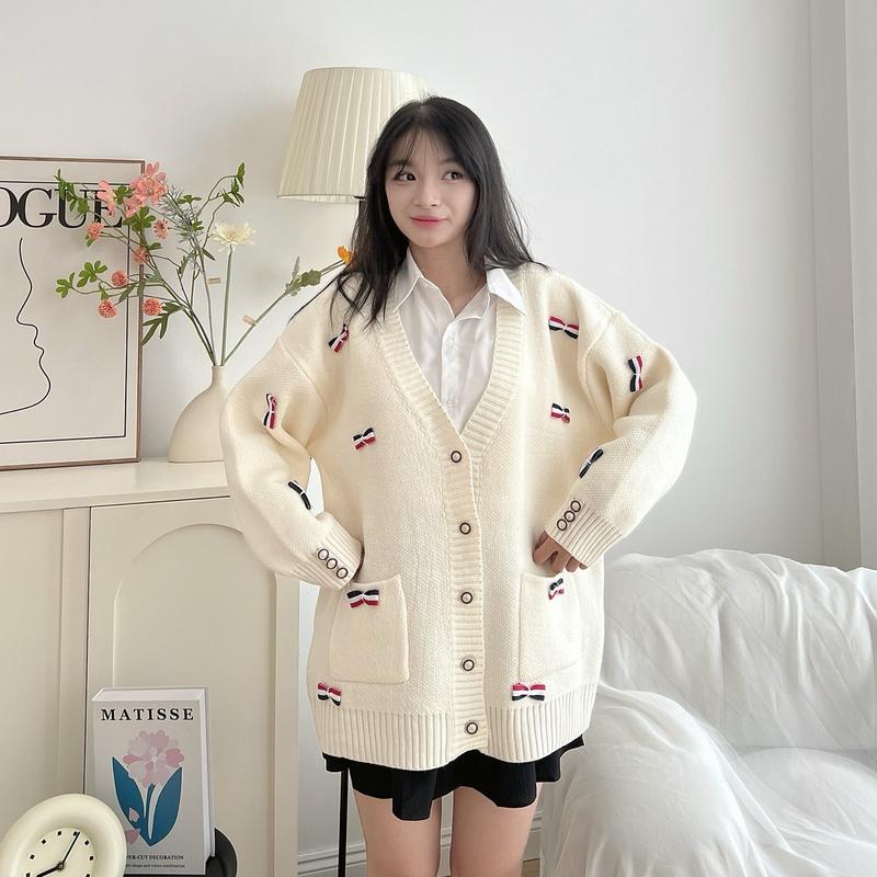 Áo cardigan nơ Giáng sinh 7